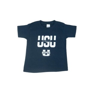 Toddler Gameday T-Shirt Scotsman U-State Navy Short-Sleeve